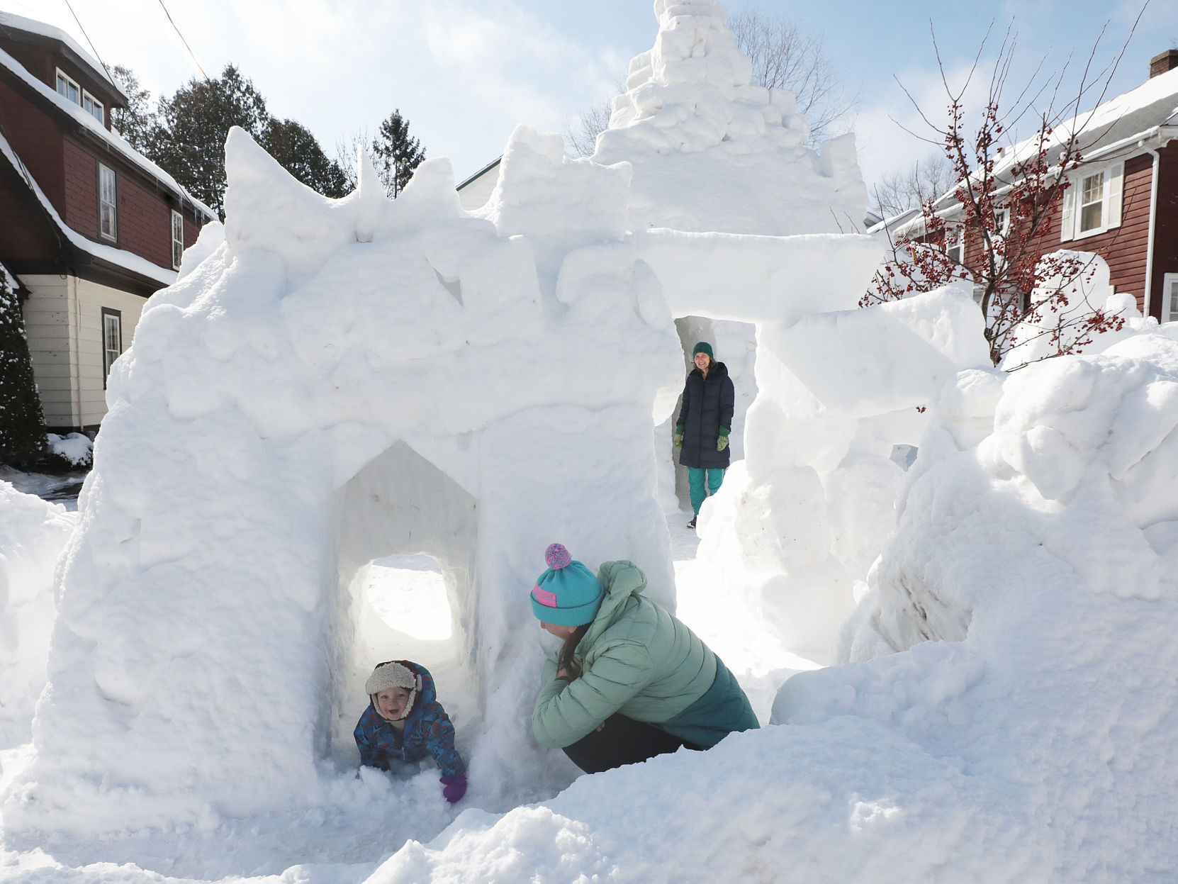 Snow castle